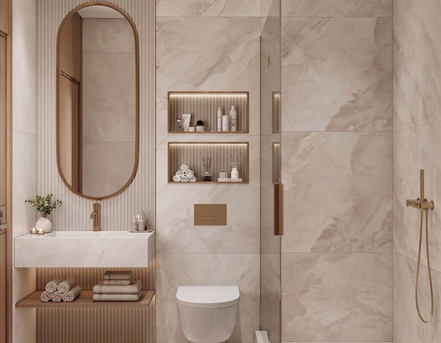 Master bathroom
