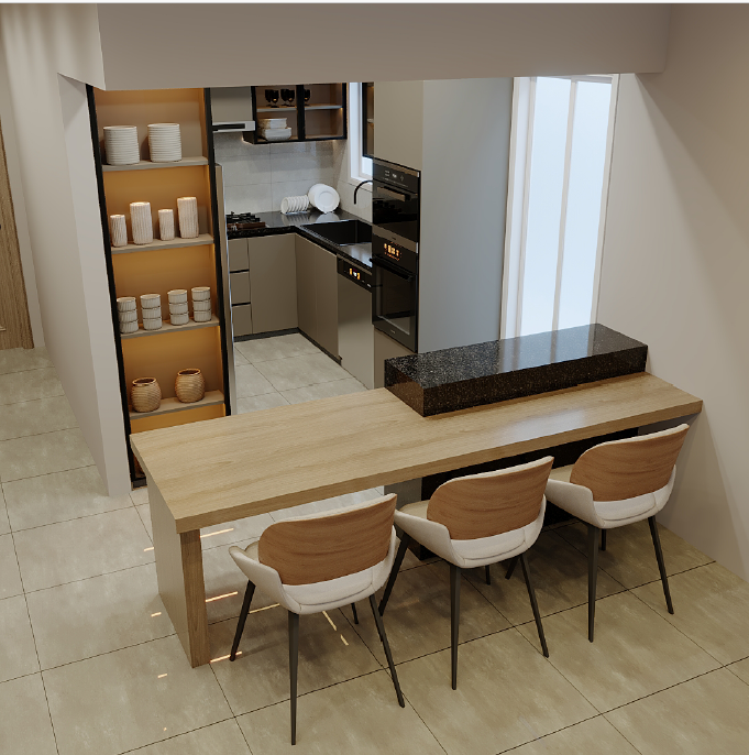 Modern kitchen design